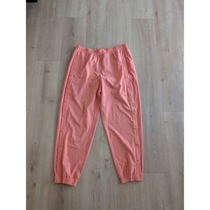 Lululemon Tearaway Mid-Rise Track Pant Size 12 Coral Kiss W5GAXS EUC RARE 28"